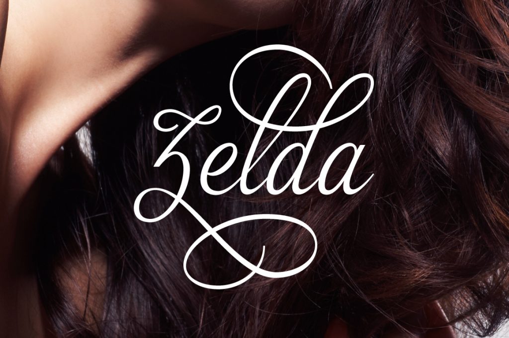 zelda script font deal pixelo