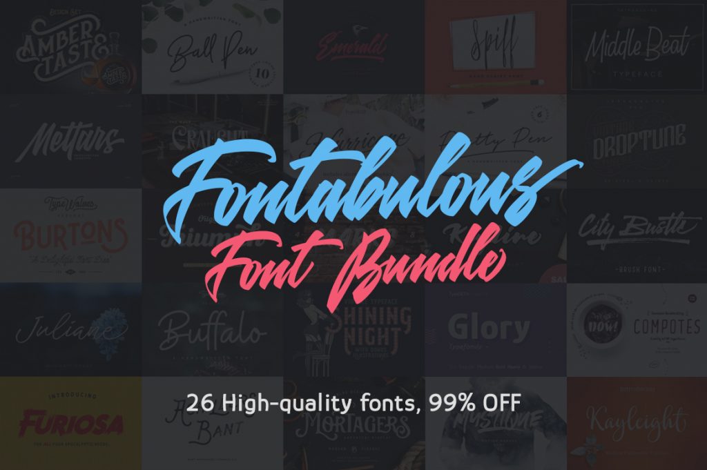 Fontabulous Font Bundle