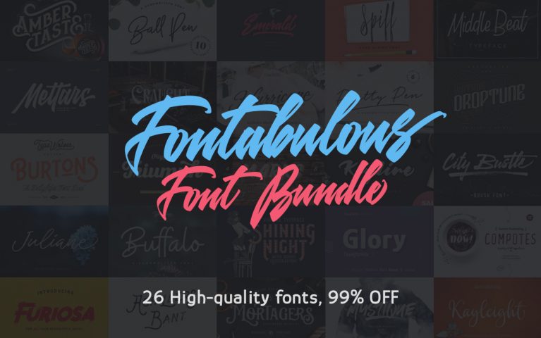 Fontabulous Font Bundle