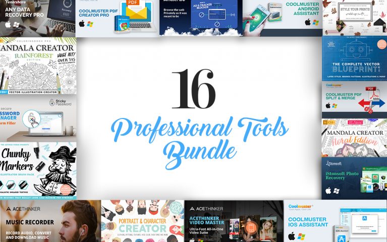 Professional Tools Bundle: 16 Essential Designer Apps & Resources