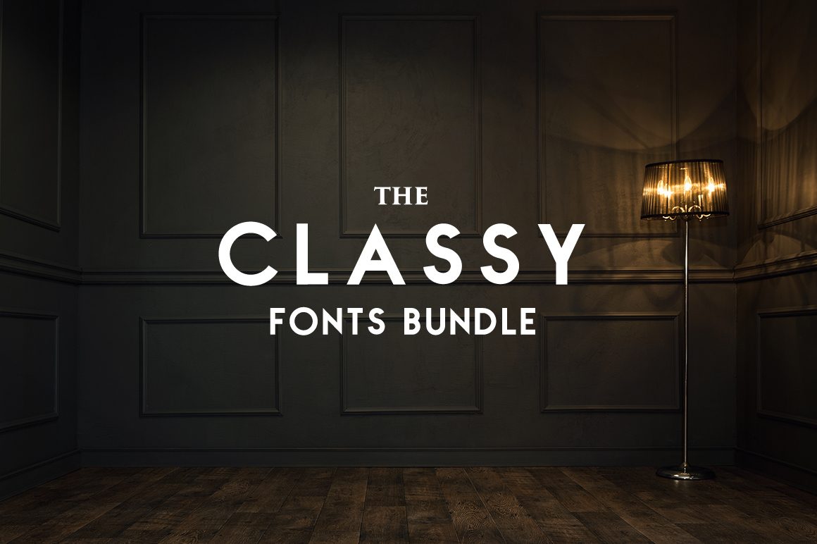 The Classy Fonts Bundle 51 HighQuality Stylish Fonts [96 Off]