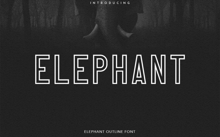 Elephant Font