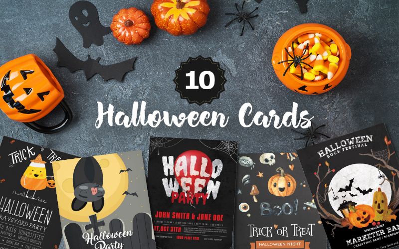 10 Halloween Cards