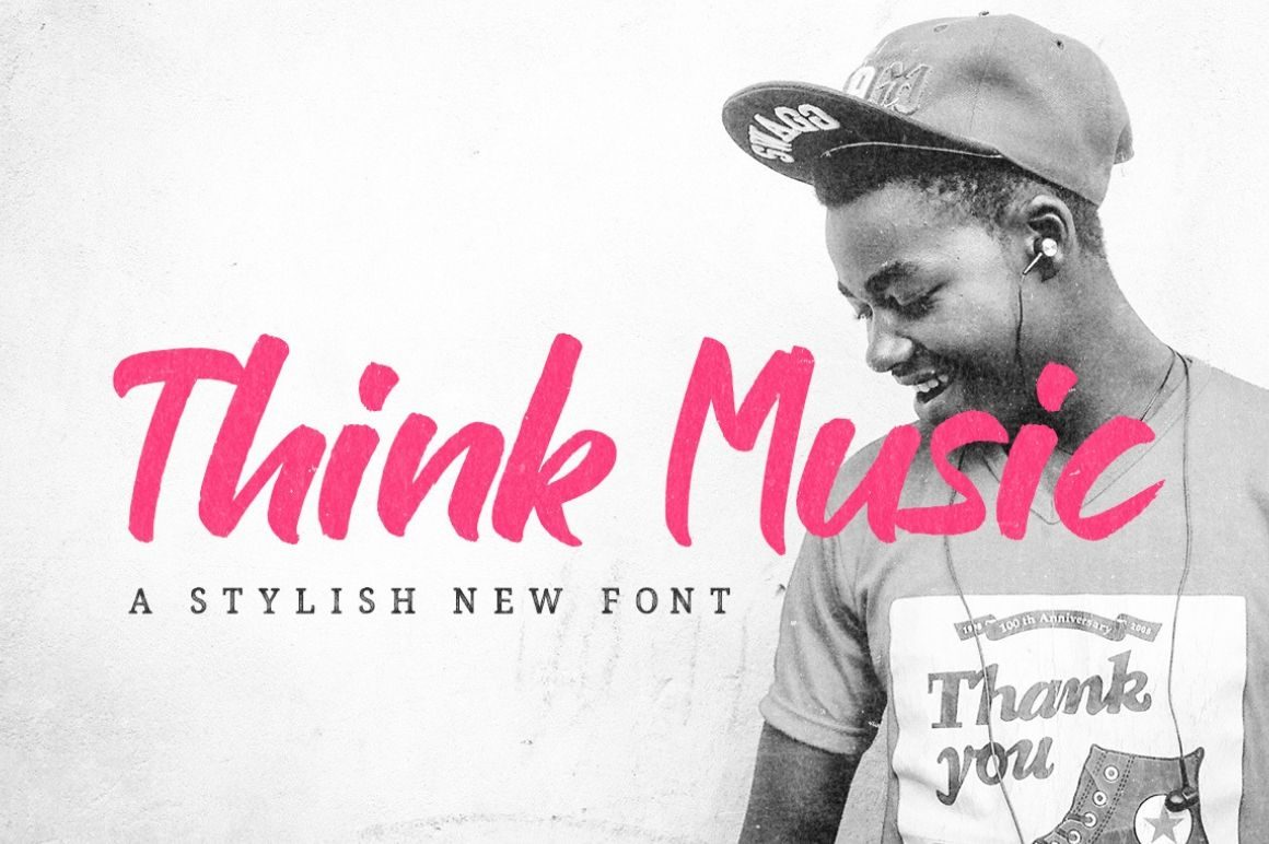 Think Music Script Font
