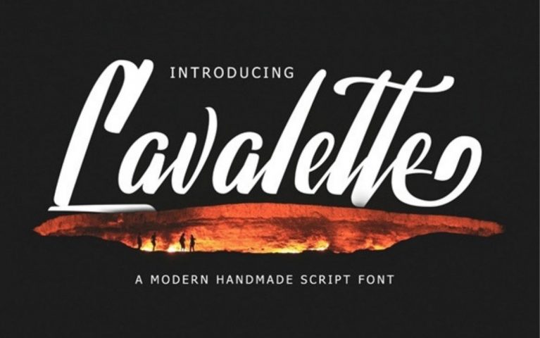 Lavalette Free Font