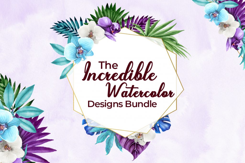 The Incredible Watercolor Designs Bundle