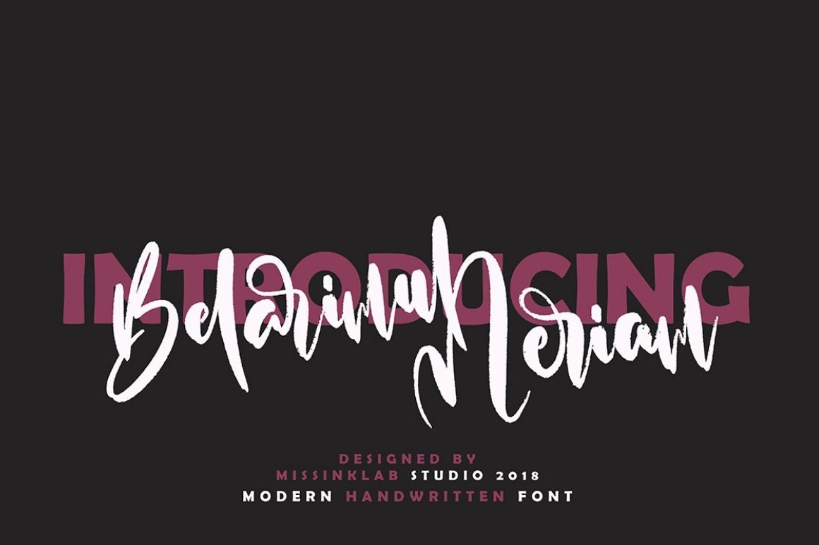 Belarimul Meriam Free Font