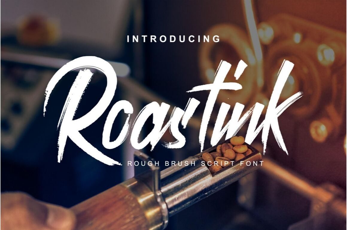 Roastink font