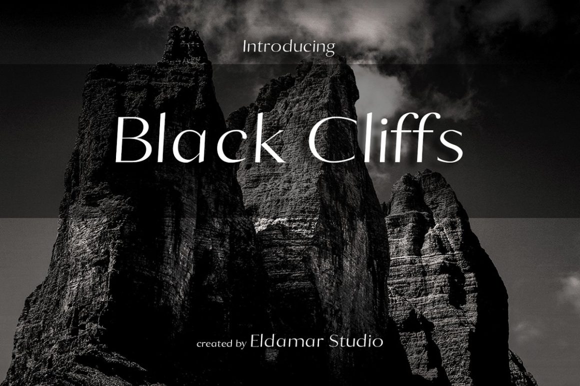 Black Cliffs Free Font