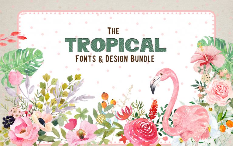 tropical fonts