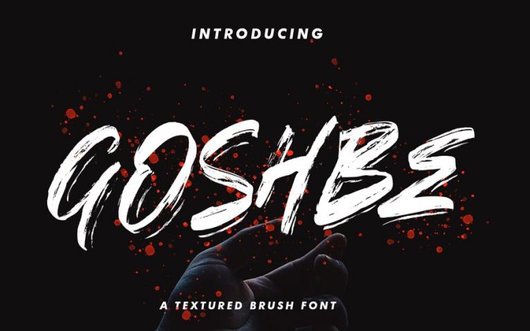 streetbrush font