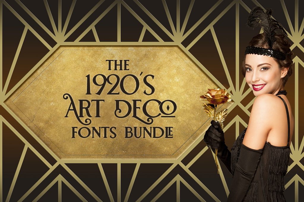 art deco font