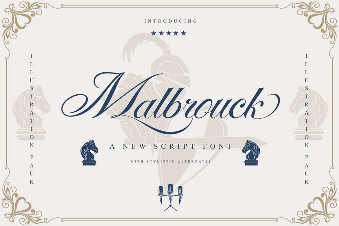 decorative font