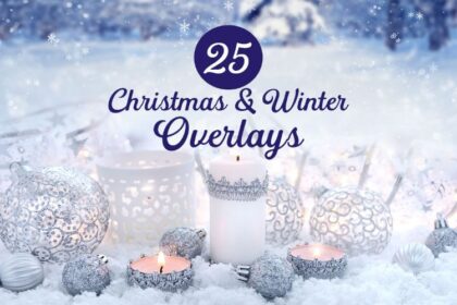 christmas and winter overlays