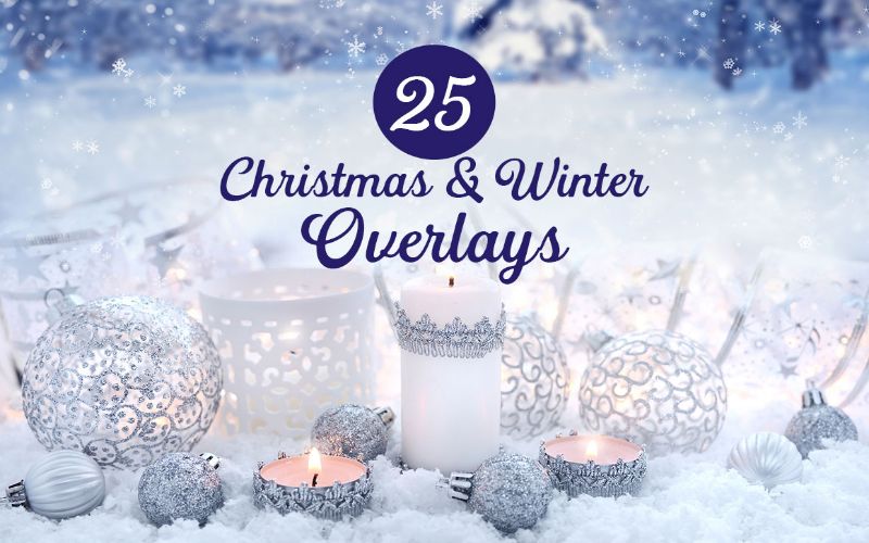 christmas and winter overlays