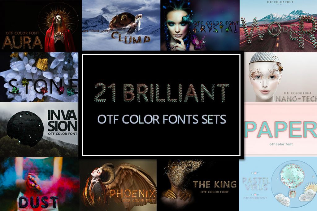 OTF color fonts