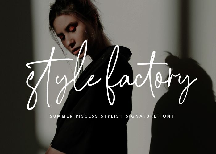 stylish font