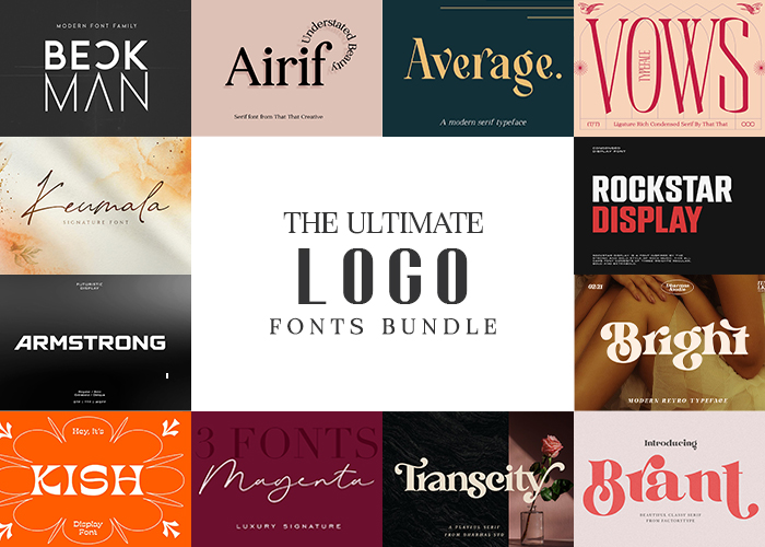 Ultimate Logo Fonts Bundle