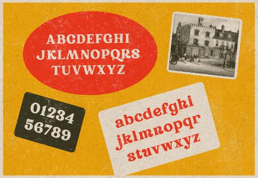 vintage fonts free