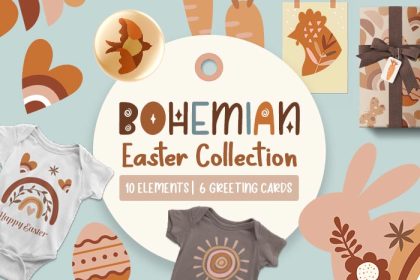 Bohemian Easter Collection Poster Preview
