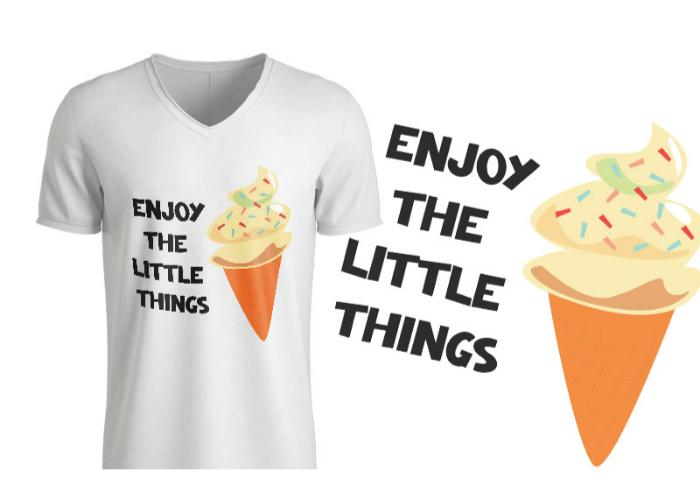 Cute T-shirt Designs Food Preview Image