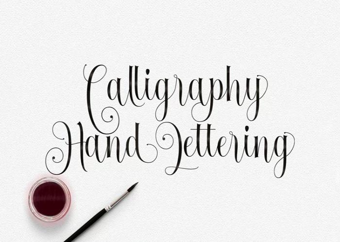 Fantastic Font Calligraphy Hand Lettering Preview Image