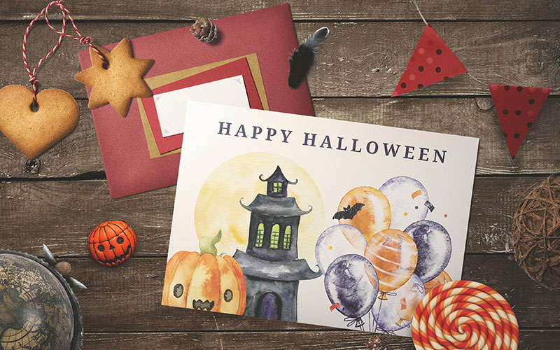 Halloween Card Templates