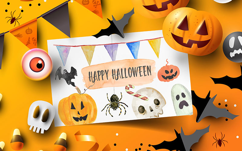 Halloween Card Templates