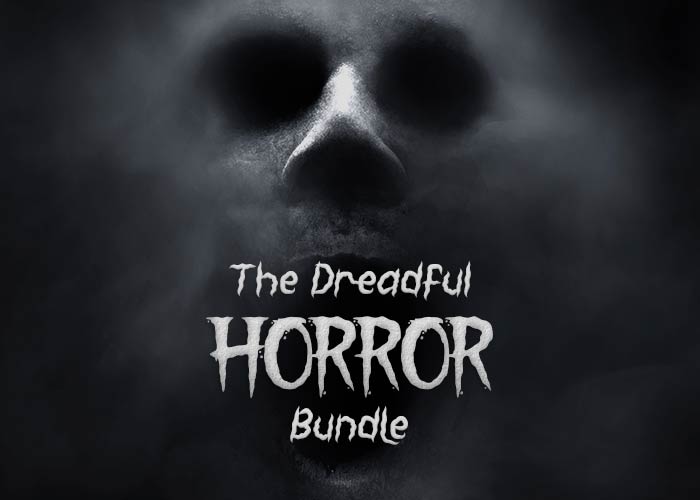 the dreadful horror fonts bundle