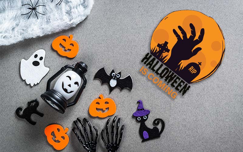 Halloween Text Overlays