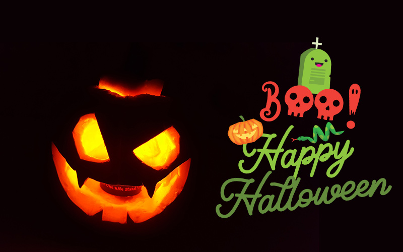 Halloween Text Overlays