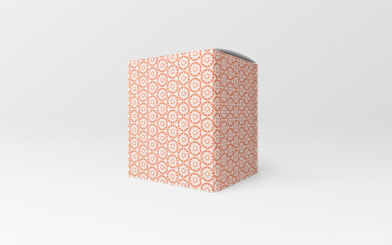Square_Box sun pattern design mockup