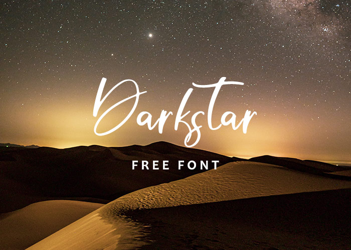 Darkstar-free-font-feature