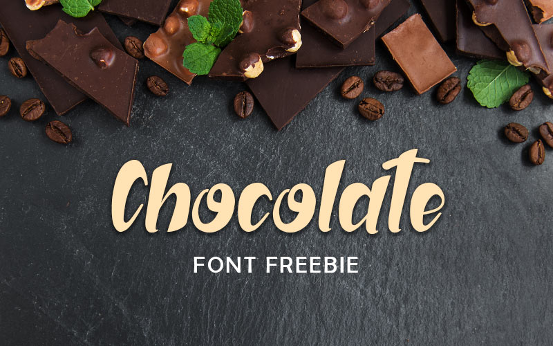 Chocolate Font Freebie