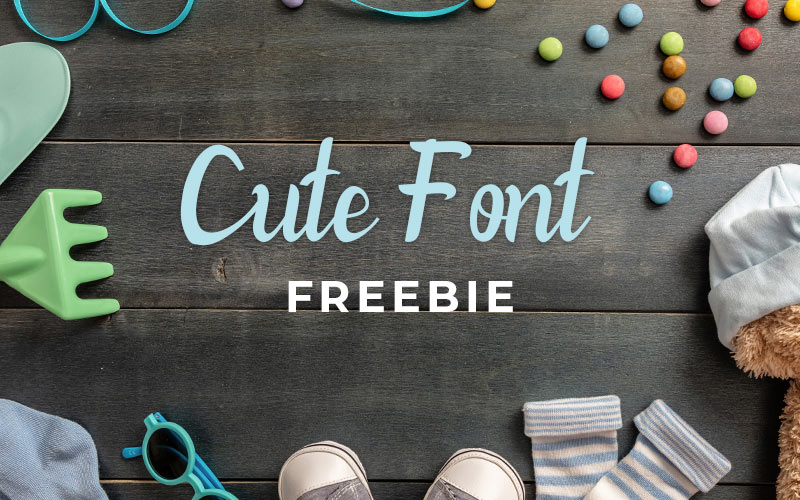 Cute Font Freebie