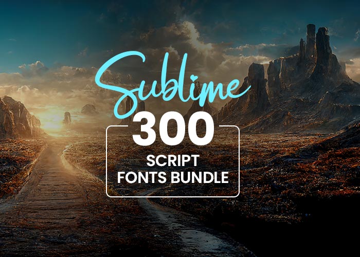 Sublime 300 fonts