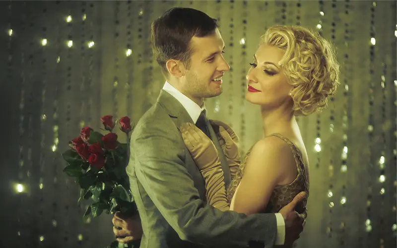 A PS Action Preview On An Image Of A Young Couple
