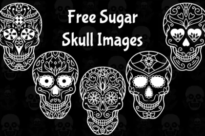 Free Sugar Skull Images Freebie Feature Image