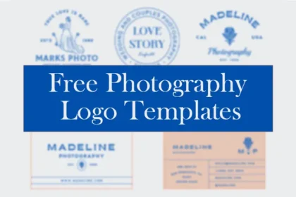 Free Photography Logo Templates Preview