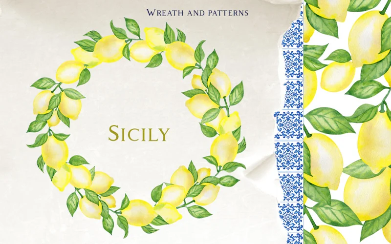 wreath pattern