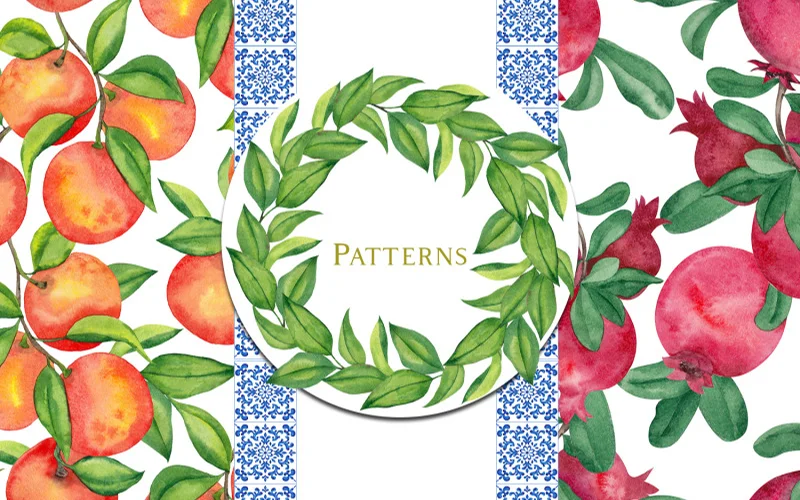 wreath pattern design
